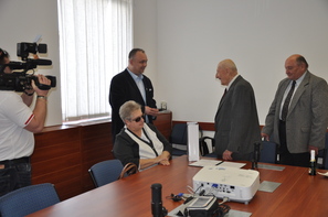 Születésének 90. évfordulóján köszöntötte Papp Gábor polgármester Bokor Józsefet.
